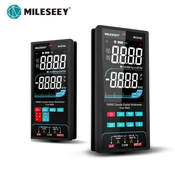 MILESEEY 9999 Počíta Multimeter True RMS AC DC NCV Multimentro Digitálne MC619 Profesionálny Digitálny Multimeter