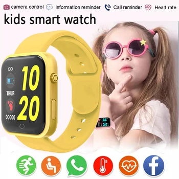 D20L Smart Hodinky Muži Ženy Šport Fitness Sledovanie Tepovej frekvencie Bluetooth Nepremokavé chlapci Smartwatch Pre Deti IOS Android