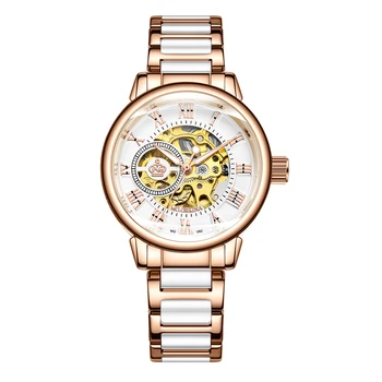 ORKINA Dámy Automatické Mechanické Hodinky, Luxusné Značky Ženy Náramkové hodinky Módne Kostra Hodiny Senhoras Assistir Reloj Mujer 2022