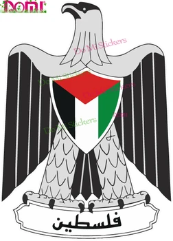Palestína Odznak Vlajka Obtlačky Mier Patriot na čelné Sklo Nárazníka Motocykel Motocross Závodné Notebook Prilba batožinového priestoru Stenu, Auto Nálepky