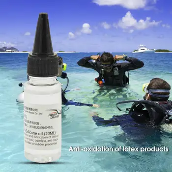 Kvapalina Užitočné Praktické Tekutý Vosk Užitočné Výživné Silikónový Olej Trojité Tesnenie Potápačské Vybavenie
