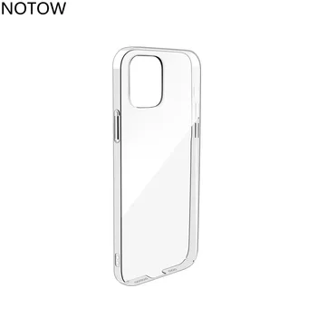 NOTOW Jasné, transparentné PC crystal pevného plastu All-inclusive puzdro Pre iPhone 13 12/12Pro/12promax/11/11pro/11proMax/xs/7