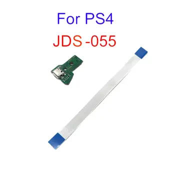 Pre SONY PS4 Regulátor Nabíjania cez USB Port Zásuvka Rady JDS-055 Rukoväť plnenie socket dosky vypínača 12PIN kábel Modulu pre PS4