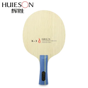 Huieson 7 Ply Hybrid Uhlíka Stolný Tenis Raketa Čepeľ, Soft Limba Povrchu Veľkých Centrálnych Candlenut Čepeľ pre Slučky zabíjanie Hráč X3