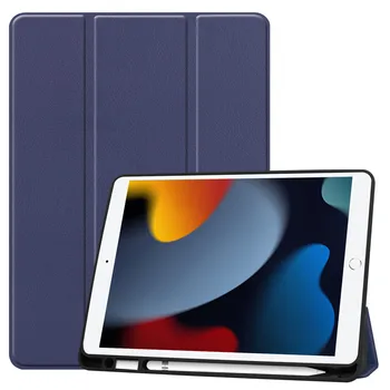 Pre iPad 9 Prípade Smart Cover Magnetické Flip Filo Ochranné Stojan Shell s Ceruzkou Funda pre iPad 9 Generacion 10.2 2021 Prípade