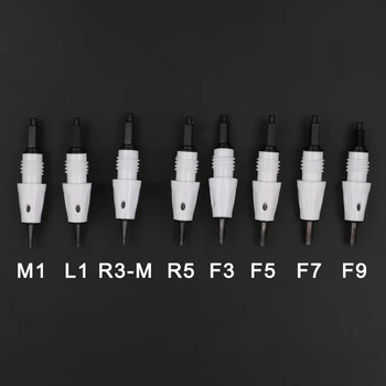 25pcs Microblading Tetovanie Ihiel Cartridge M1 L1 R3-M F3 R5 F5 F7 Ihlu Použite Pre Artmex V3 V6 V8 PMU Semi Trvalé Tetovanie Nástroj