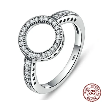 Paylor Klasické 925 Sterling Silve Prstene Pre Ženy Populárne Kolo Kruhu Šťastie Prstene Pre Ženy Šperky Čo Dorpshipping Krúžky
