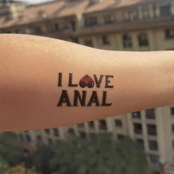 Som Rád, Anal - Cuckold Dočasné Tetovanie Fetish pre Hotwife cuckold