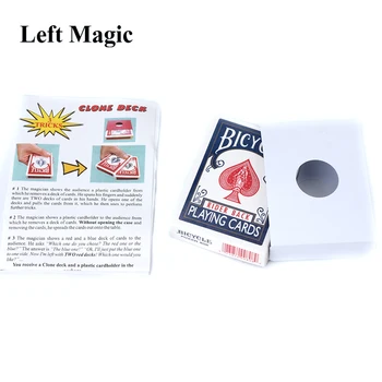KLON PALUBE Kúzla Karty, Nachádzajúce sa Magie pre Kúzelník zblízka Príslušenstvo Trik Rekvizity Komédia