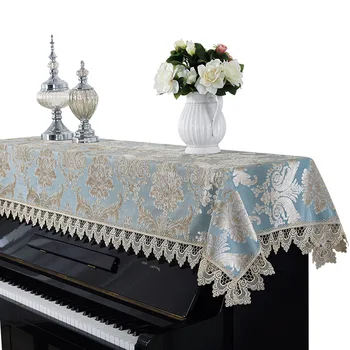 Európsky štýl vyšívané čipky klavír uterák domov svadobné dekorácie textilné Pol kryt všeobecné veľkosť Elegantný piano uteráky