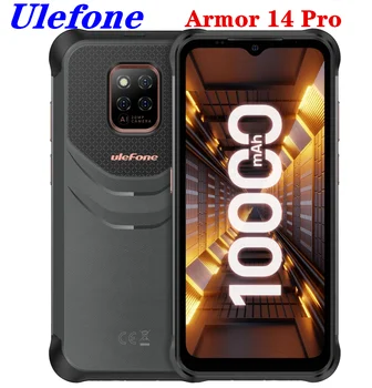 Globálna verzia Ulefone Power Armor 14 Pro Robustný Telefón 10000mAh Android 12 Vodotesný IP68 Smartphone 8GB+128GB NFC Mobilný telefón