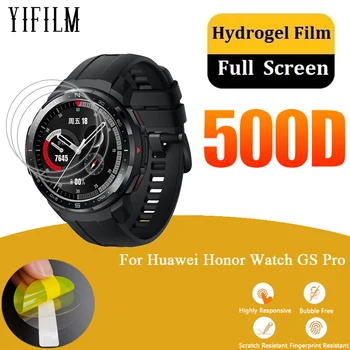 3ks Unthin TPU Hydrogel Fólia Pre Huawei Honor Sledovať GS Pro GS3 Sledovať GT 3 Pro 43MM 46 MM Full Screen Protector Film Nie Sklo