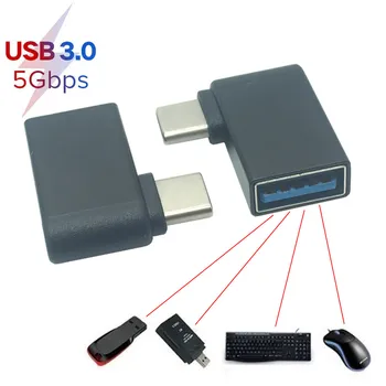 USB C OTG Adaptér Typ-C Typ C Usb-C, Usb 3.0 Poplatok Data Converter pre Samsung Galaxy S8 S9 Poznámka 8 A5 2017 Jeden Plus USBC