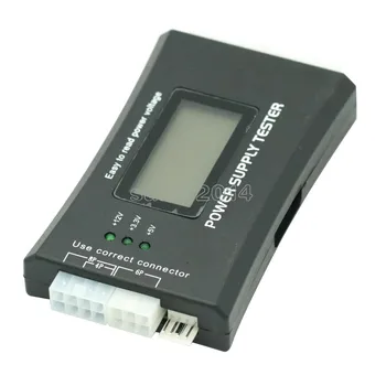 PC Počítač LCD 20/24 Pin PSU 4 ATX BTX ITX SATA HDD Digitálne Napájanie Tester