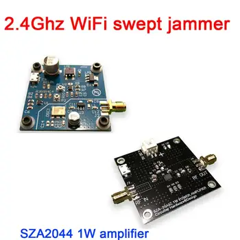 2.4 G WiFi prehnala jammer Shielder 2,4 Ghz WiFi jammer Tienené vývoj doska / SZA2044 1W mikrovlnná zosilňovač
