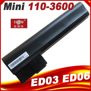 Notebook batérie pre HP Mini 110-3500 Mini 110-3600 Mini 110-3700 notebooky ED03 ED06 ED06066 HSTNN-LB1Y 630193-001 HSTNN-UB1Y 61456