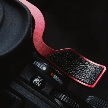 Hliníkové Palec Zvyšok Prsta thumb Hot Shoe Cover Pre Fuji XT4 Fujifilm X-T4