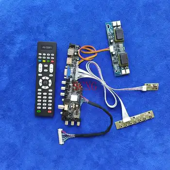 DIY KIT LVDS 30-Pin 1440*900 Fit HSD190MGW1/HT190WG1/LM190WX1 DVB Signálu LCD Obrazovky Disku Rady kompatibilný s HDMI VGA, AV, USB 4CCFL