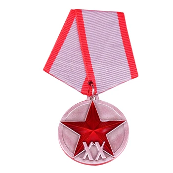 Sovietskych Robotníkov a Roľníkov Červenej Armády 20 Rok Medaila Červená Hviezda Hrdina Lenin so suvenírmi Odznak
