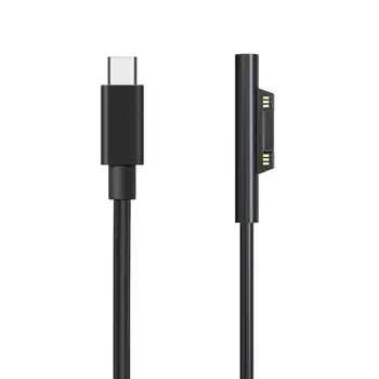 USB-C Nabíjací Kábel pre Microsoft Surface Notebook, Povrch Knihy 2, Povrch Pro 6/ Pro 5/Pro 4/Pro 3, Povrch Ísť, 6 ft/1.8 m Surfac