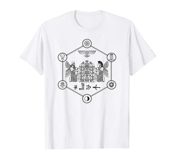 Enki A Enlil - Annunaki Sumerských Bohov - T-Shirt