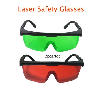 2 ks/veľa Ochranné Okuliare Červené, Modré Okuliare Laserové Okuliare 190nm Na 540nm Laser Ochranné Okuliare pre Laser CO2 CNC 3018