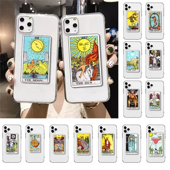 Tarot Karty Telefónu puzdro Pre iPhone 13 12 Pro Max X XR XS Max 11 Pro Max 8 7Plus SE2