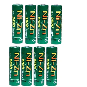 8Pcs BPI NiZn 1,6 V 2500mwh AA Nabíjateľné Batérie