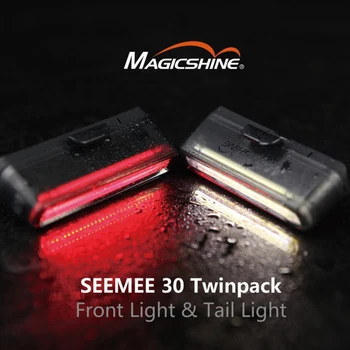 Magicshine SEEMEE 30 COMBO LED Bicykel Predné Svetlo a Zadné Svetlo Požičovňa Smart Auto Brzdy Snímanie Svetla IPx6 Nepremokavé
